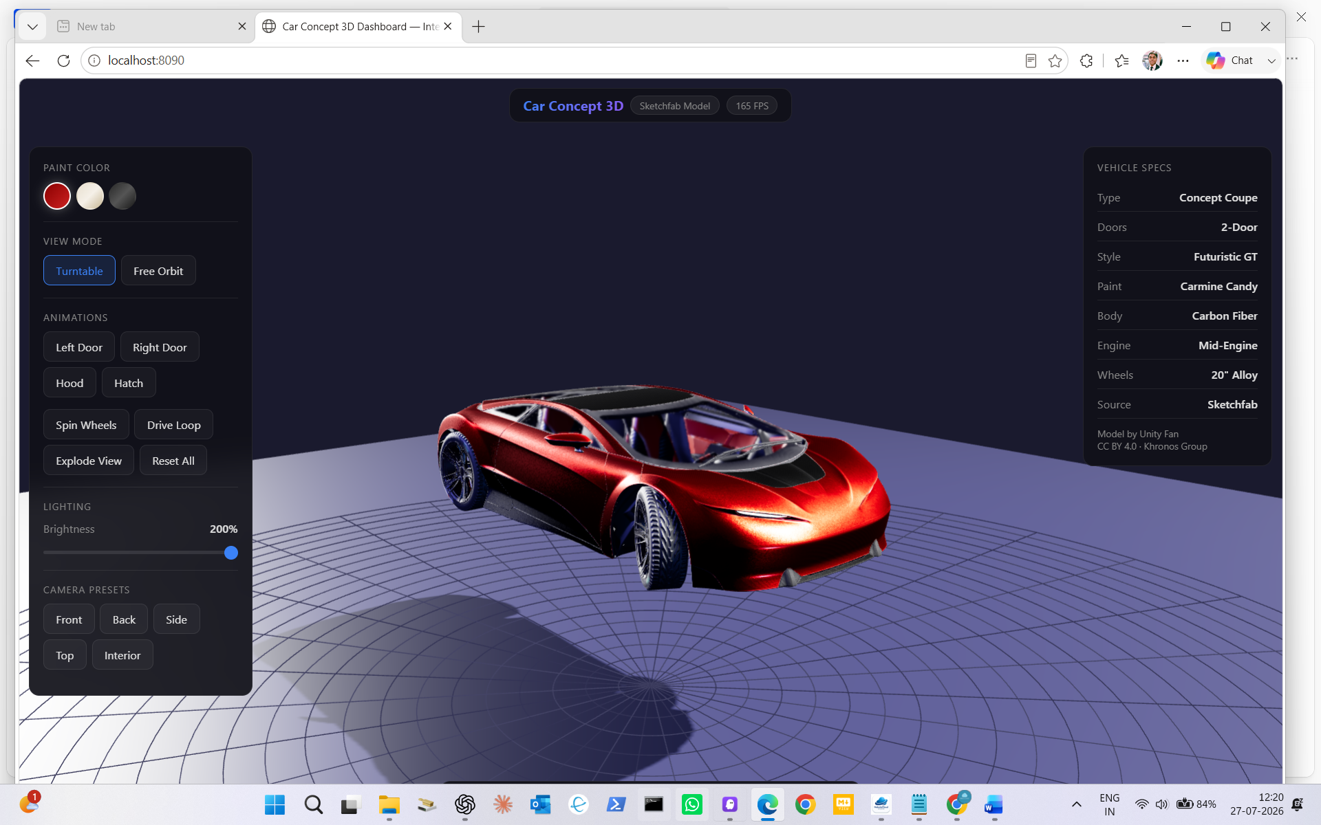 3D model viewer